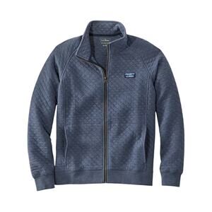 L.L. bean quilted heathered zip up‎ jacket mens xl outdoor gorpcore pockets